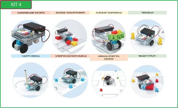 STEAM Robotics Kit 4, For Kids