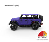 Steel construction vehicle Jeep