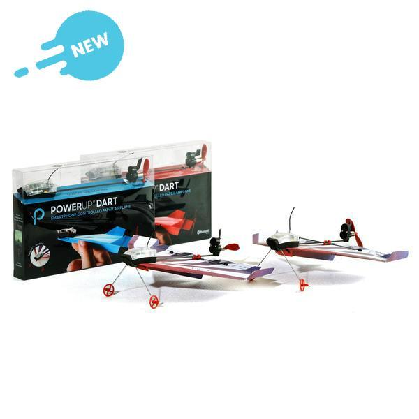 Smartphone Controlled Paper Toy Plane POWER UP DART – Creatoy