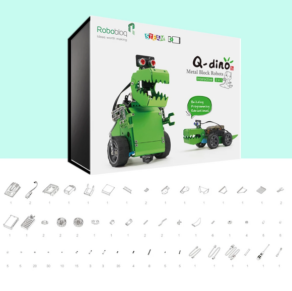Q-Dino STEAM Robot